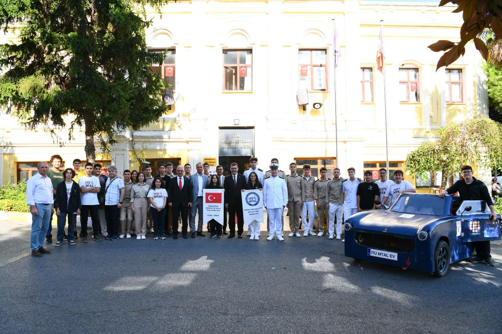 İTÜ Rektörü Prof. Dr. Hasan Mandal'ın Okulumuzu Ziyareti